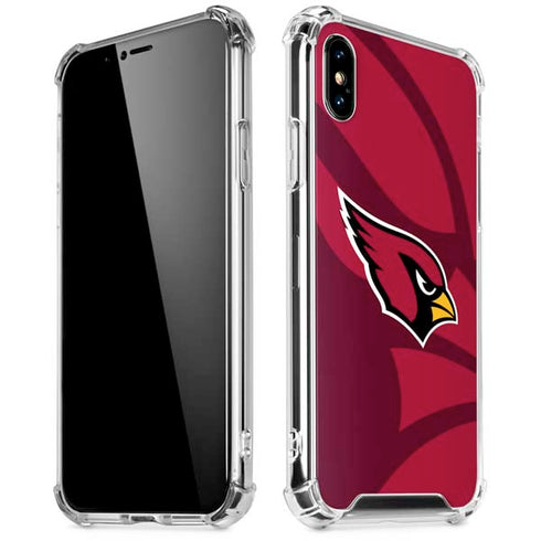 NFL Arizona Cardinals Double Vision iPhone XS Max Clear Case